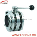 Food Grade Flange 3PCS Butterfly Valve